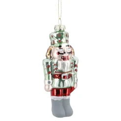 Anhänger Fancy, Bunt, Nussknacker/grün, 14 Cm