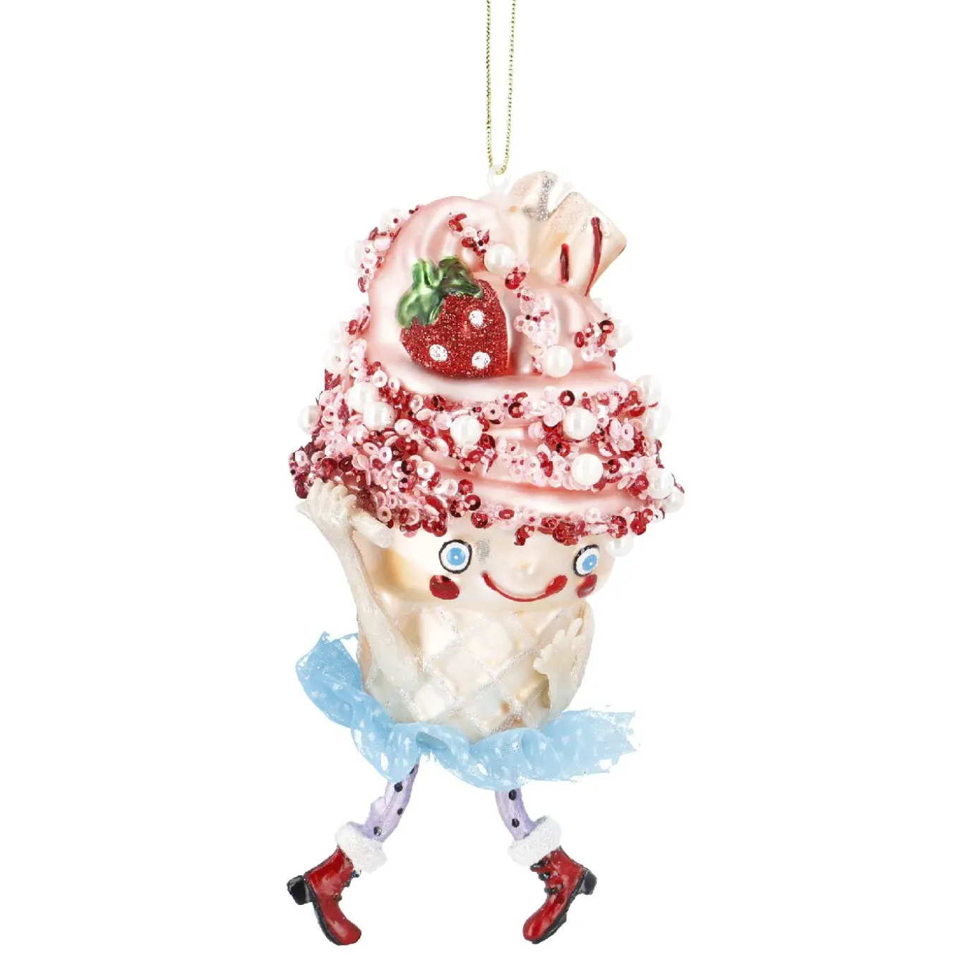 Anhänger Fancy, Excellent, Figur/Eis