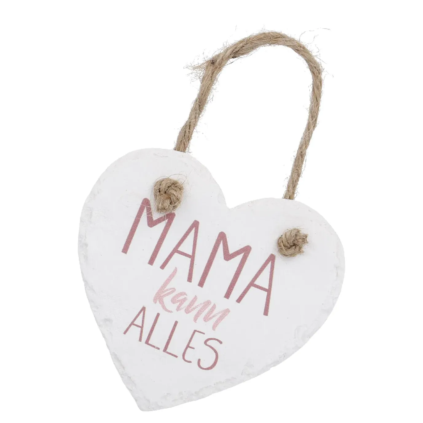 Anhänger Herz Mit Spruch, Alles, 10 Cm
