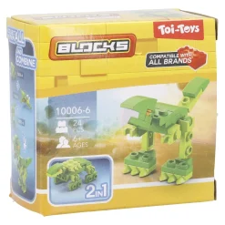 Bausteine-Set Dino 2in1, 2 Bein
