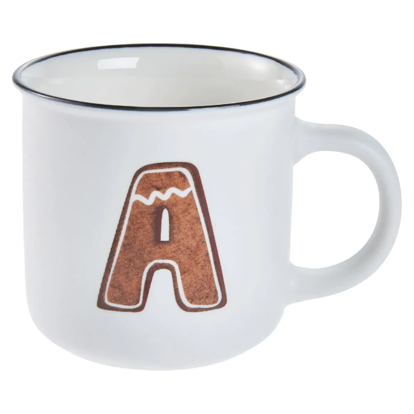 Becher Buchstabe/Lebkuchen, A, 380 Ml