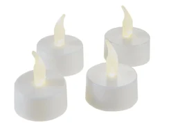 4er Set LED-Teelicht Mit Timer