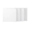 4er Set Leinwand, 15 X 15 Cm