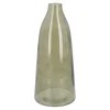 Flaschenvase Farbe, Dunkelgrün, 12 X 27 Cm