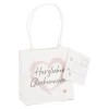 Geschenktüte Spruch, Herzlichen Glückwunsch, 10 X 10 Cm