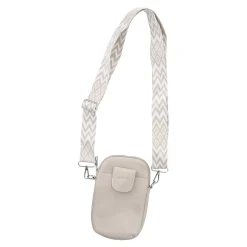 Handytasche Riemen, Beige, 18 Cm