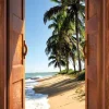 Jumboposter Beach Door, Nr. 24