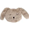 Kirschkernkissen Kaninchen, Flauschig, Weiß
