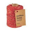 Kordel Lurex, Rostrot, 50 M