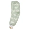 Kuschelsocken Anti-Rutsch, Herzen/grün