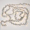 LED-Lichterkette, 8 Funktionen, Warm-weiß, 800 LED