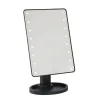 LED-Spiegel, Schwarz, 31 Cm