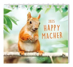 Mini-Tischkalender 2025, Happymacher