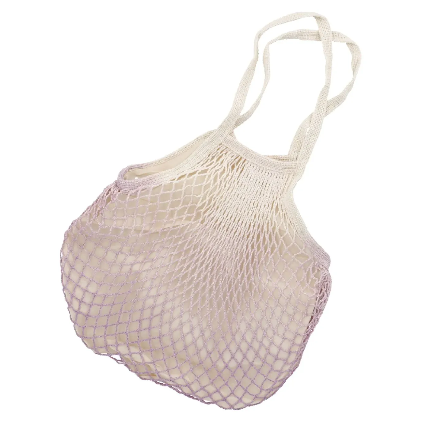 Netztasche Farbverlauf, Flieder