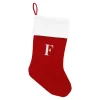 Nikolausstiefel Buchstabe, F, 46 Cm