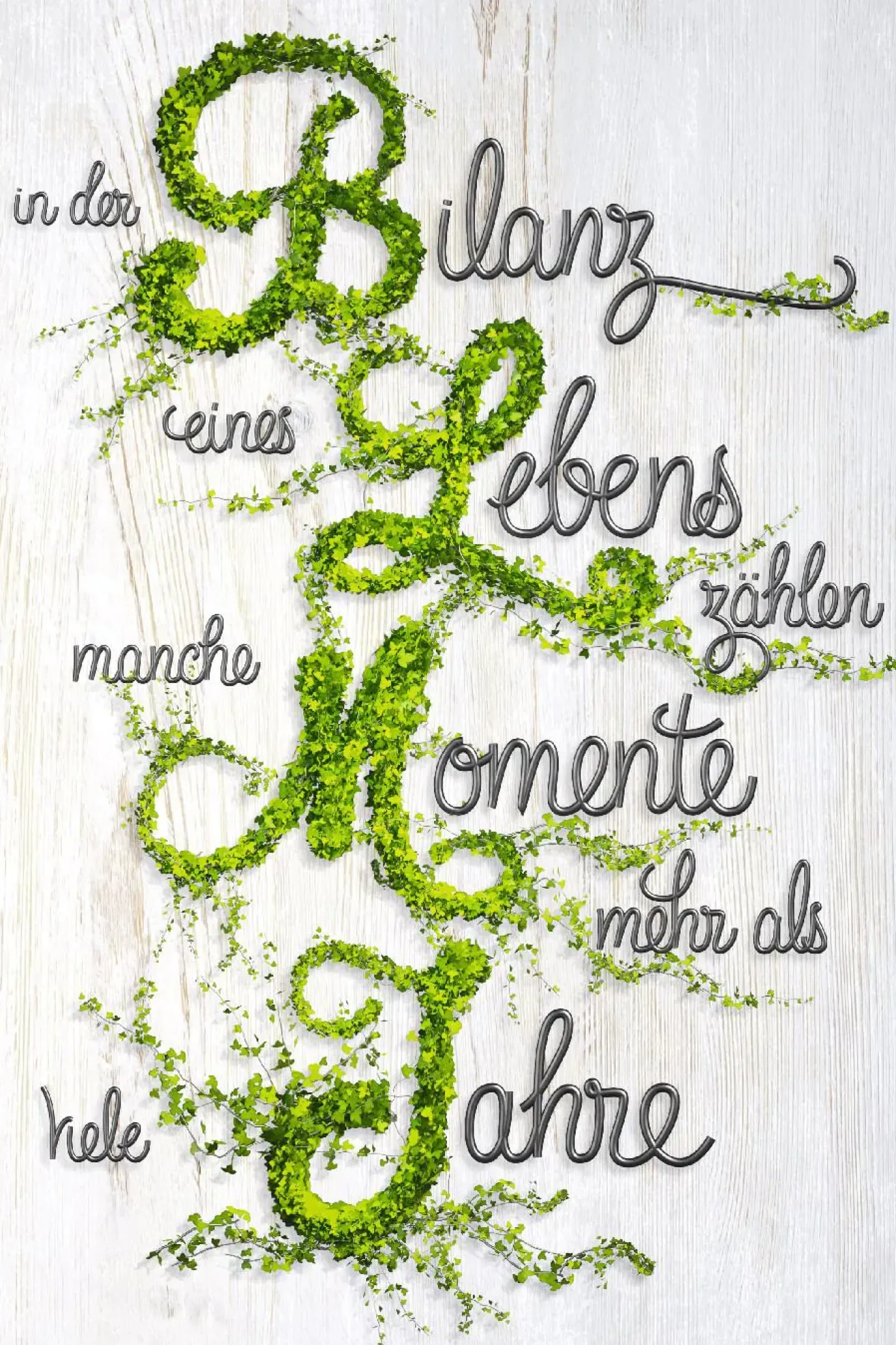 Poster Bilanz Des Lebens, Nr. 142