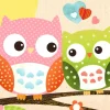 Poster Sweet Owl - Hello, Nr. 49
