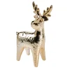 Rentier Metallic, Gold, 17 Cm