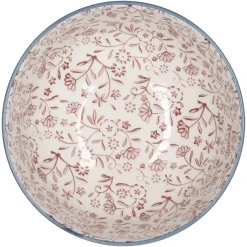 Schale China, 680 Ml, Rosa, Wiese, 15 Cm