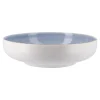 Schale Rille, Blau, 20 Cm