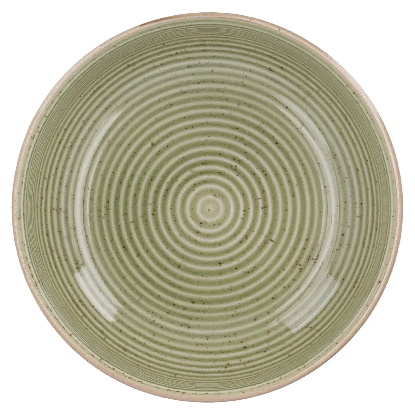 Schale Rille, Grün, 11 Cm