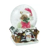 Schneekugel Hund, Mops, 4.5 X 6 Cm