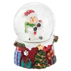 Schneekugel Weihnachten, Schneemann, 4.5 X 6 Cm