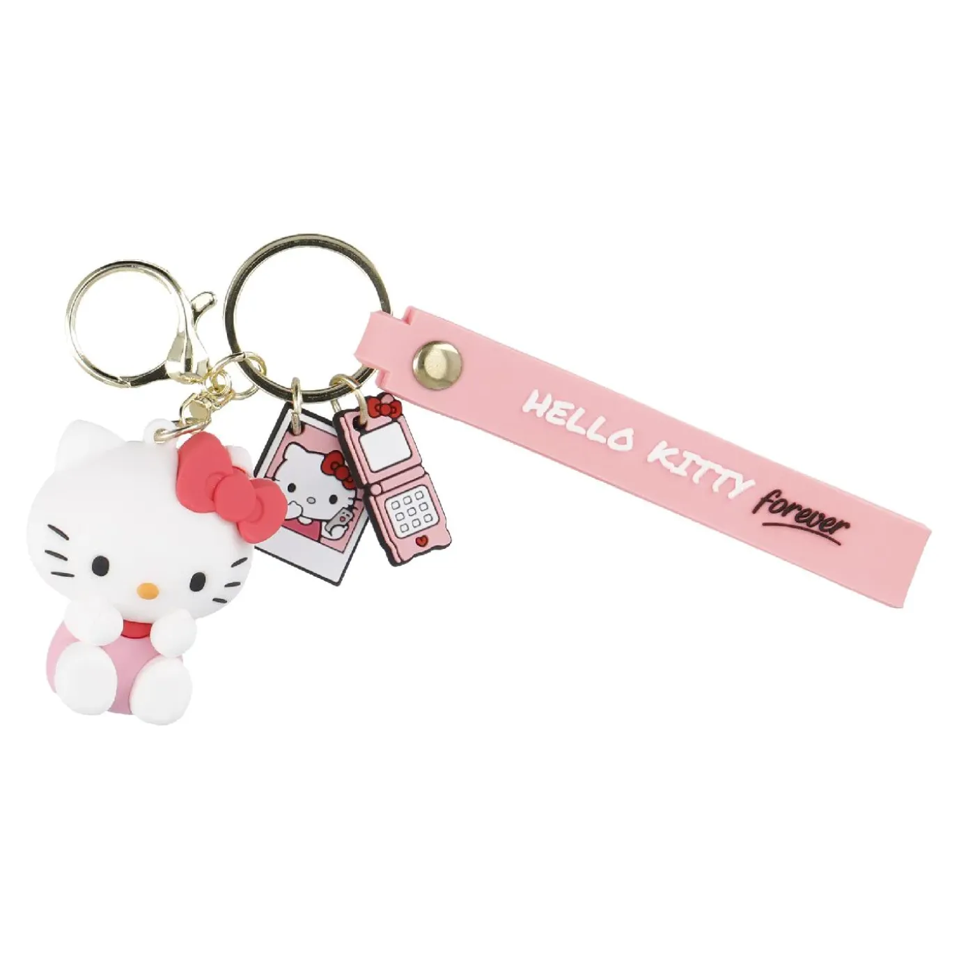 Schüsselanhänger Hello Kitty, Rosa