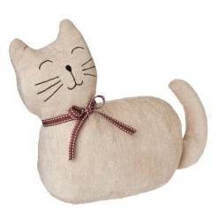 Türstopper Katze, Stehend/creme, 32 X 25 Cm